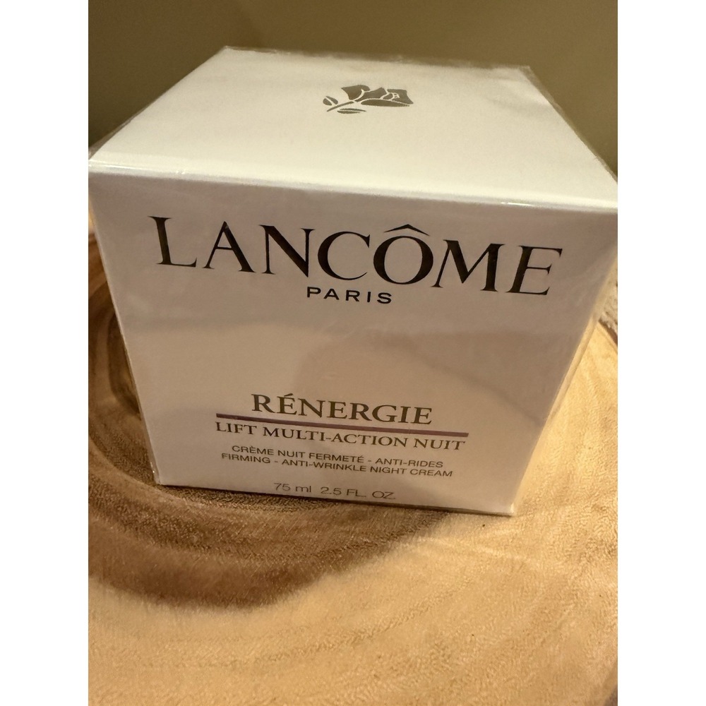 Lancome Renergie Lift Multi Action Night Lifting Cream 2.5 oz 75ML NIB Sealed